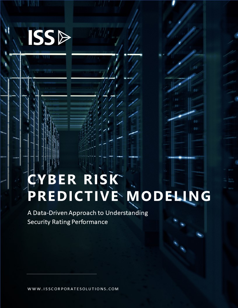 ISS Cyber Risk Score ISS Cyber Risk Score