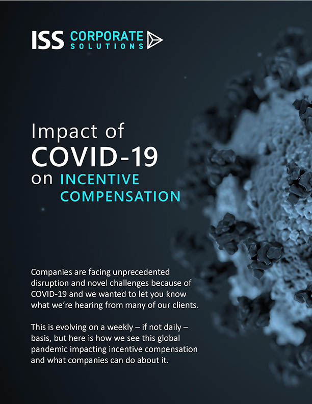 The Impact of COVID-19 on Incentive Plans The Impact of COVID-19 on Incentive Plans