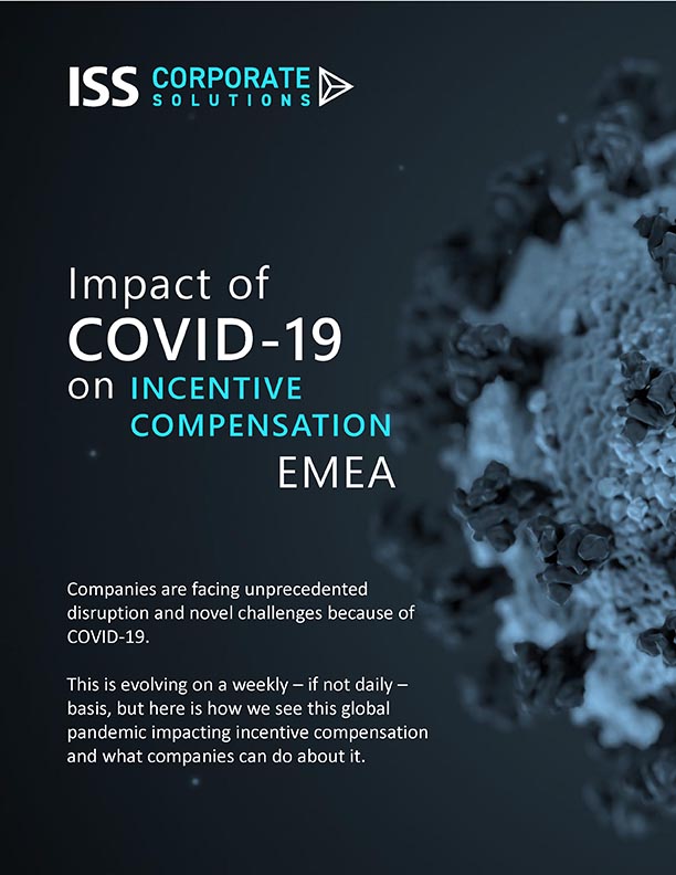 The Impact of COVID-19 on Incentive Compensation – EMEA The Impact of COVID-19 on Incentive Compensation – EMEA