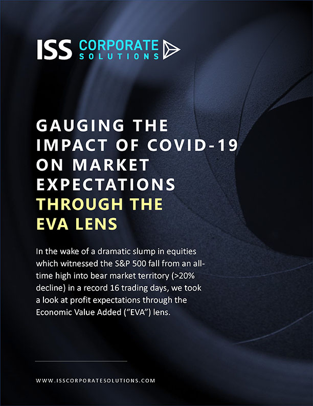 Gauging the Impact of COVID-19 on Market Expectations Through the EVA Lens Gauging the Impact of COVID-19 on Market Expectations Through the EVA Lens