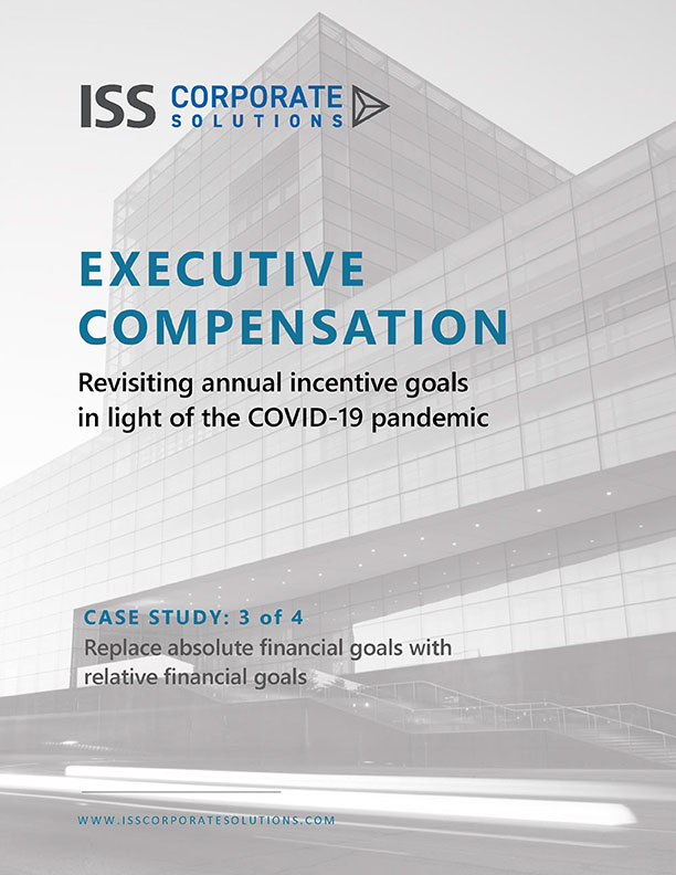 Revisiting annual incentive goals in light of the COVID-19 pandemic Revisiting annual incentive goals in light of the COVID-19 pandemic