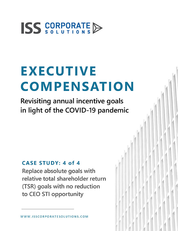 Revisiting annual incentive goals in light of the COVID-19 pandemic Revisiting annual incentive goals in light of the COVID-19 pandemic