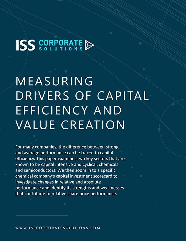 Measuring Drivers of Capital Efficiency and Value Creation Measuring Drivers of Capital Efficiency and Value Creation
