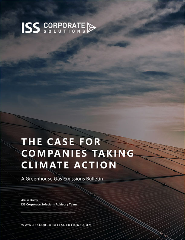 The Case for Companies Taking Climate Action The Case for Companies Taking Climate Action