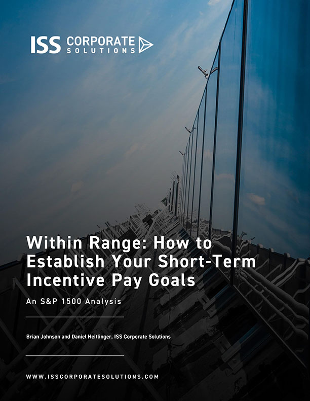 Within Range: How to Establish Your Short-Term Incentive Pay Goals Within Range: How to Establish Your Short-Term Incentive Pay Goals