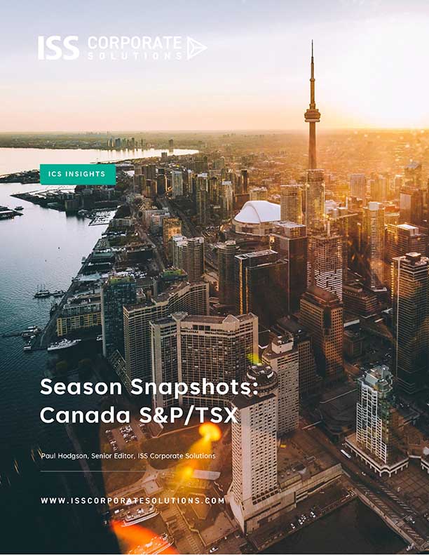 Season Snapshots: Canada S&P/TSX Season Snapshots: Canada S&P/TSX