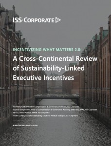 ISS-Corporate Incentivizing What Matters 2.0