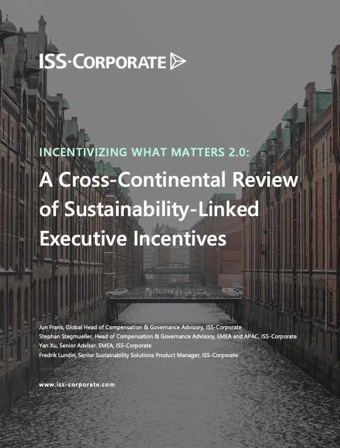 ISS-Corporate Incentivizing What Matters 2.0