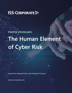 ISS-Corporate People Problems - The Human Element of Cyber Risk