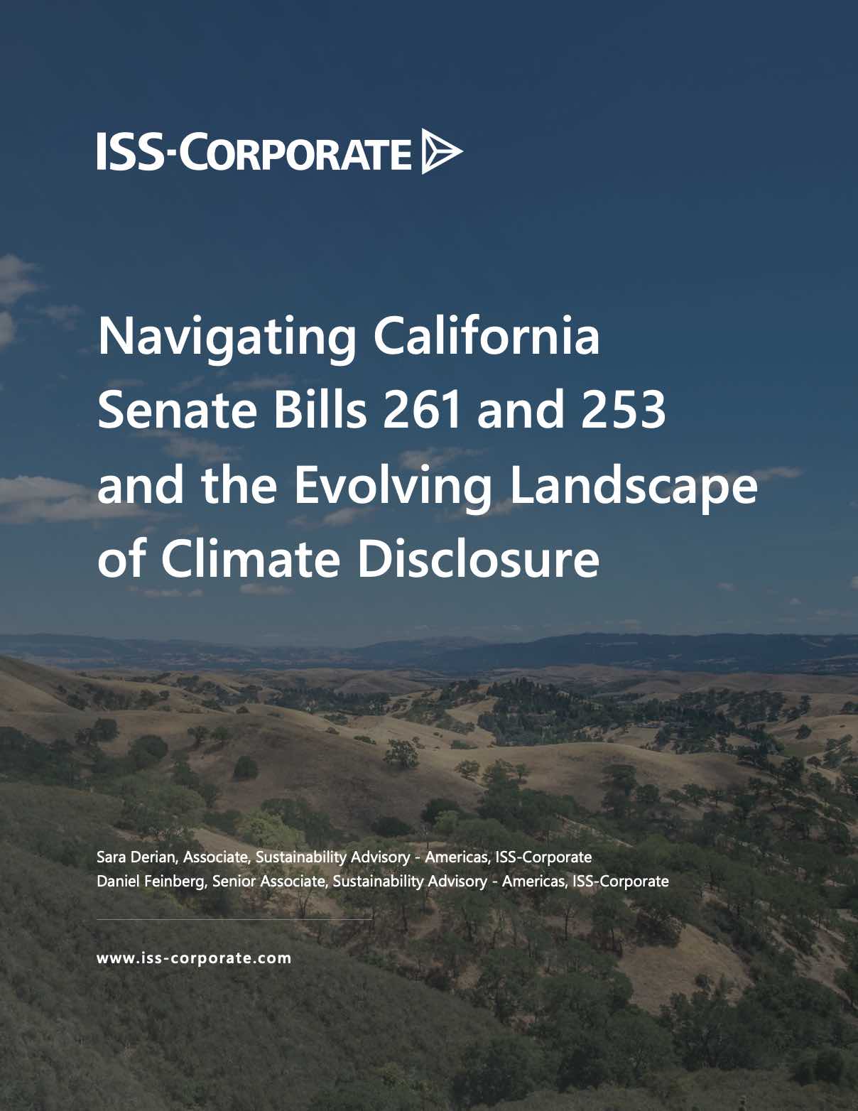 Navigating California Senate Bills 261 and 253 and the Evolving Landscape of Climate Disclosure