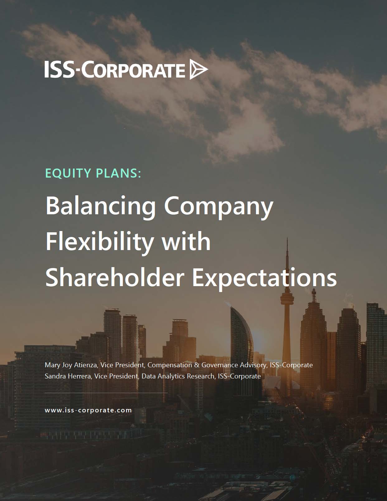 Equity Plans: Balancing Company Flexibility With Shareholder Expectations Equity Plans: Balancing Company Flexibility With Shareholder Expectations